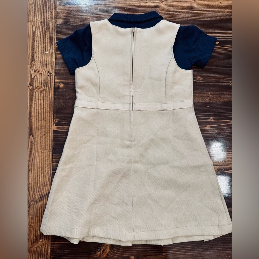 Nautica Girls Uniform Dress with‎ Limited Too Polo Size 4 - Picture 2 of 5
